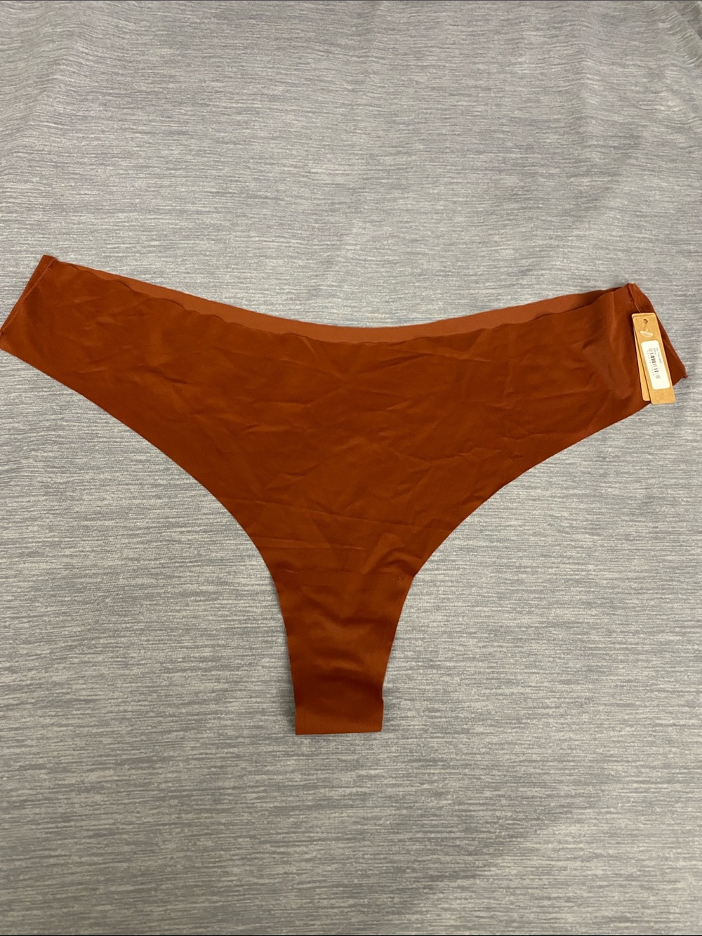 3/$30 SKIMS Seamless Thong Panty in Rust